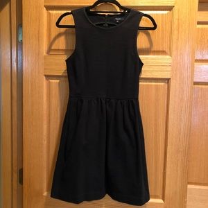 Madewell black dress, S